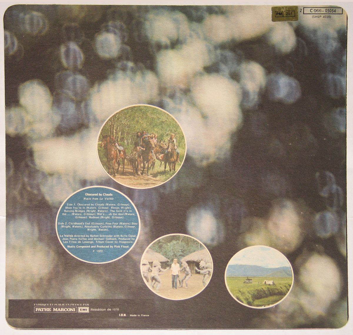 High Resolution Photo #2 PINK FLOYD Obscured Clouds France 